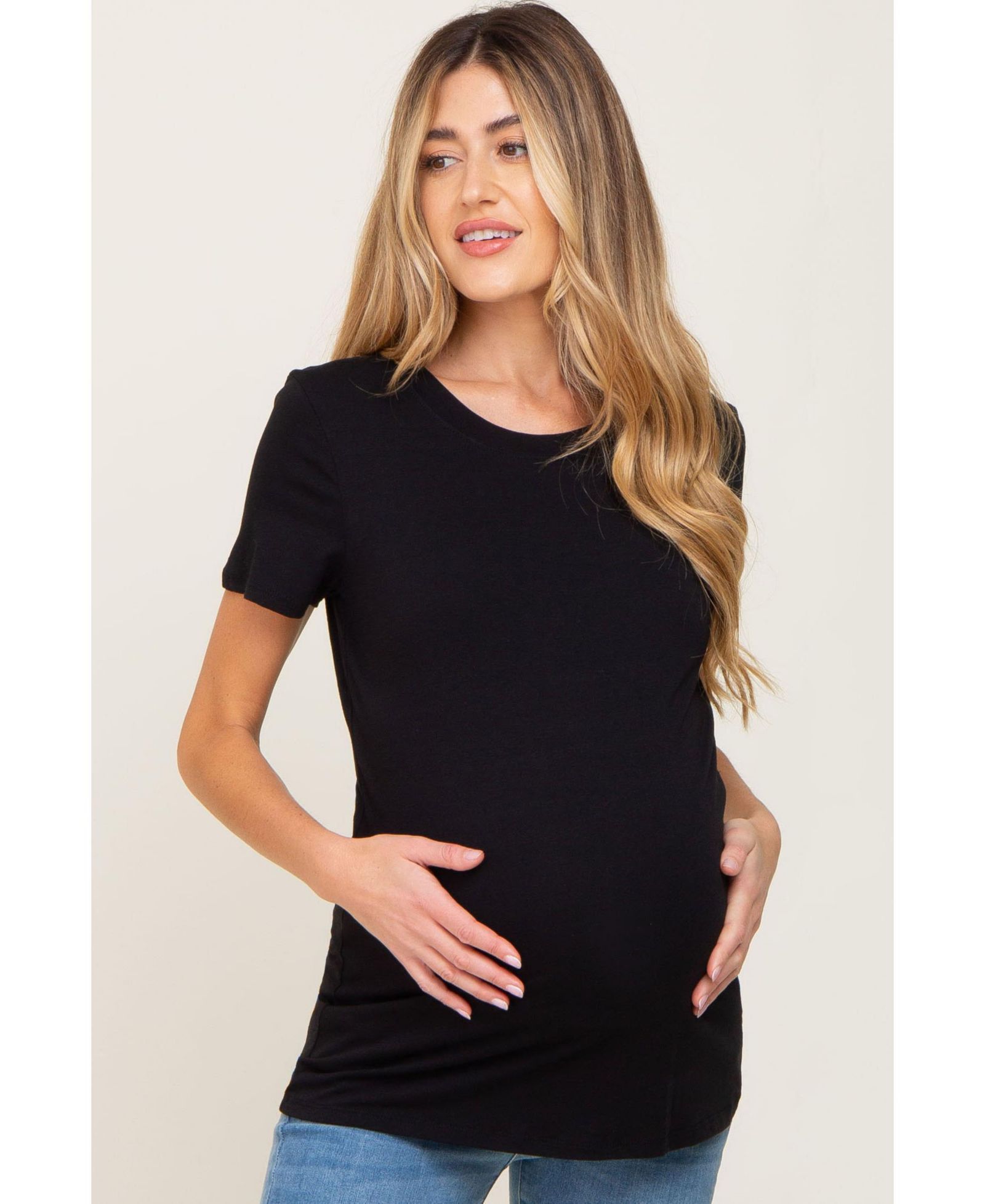Женская футболка Pinkblush Basic Crew Neck