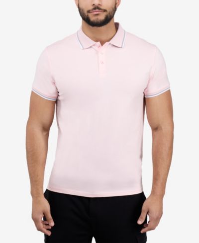 XRAY Men's XRAY Short Sleeve Texture Rib Polo