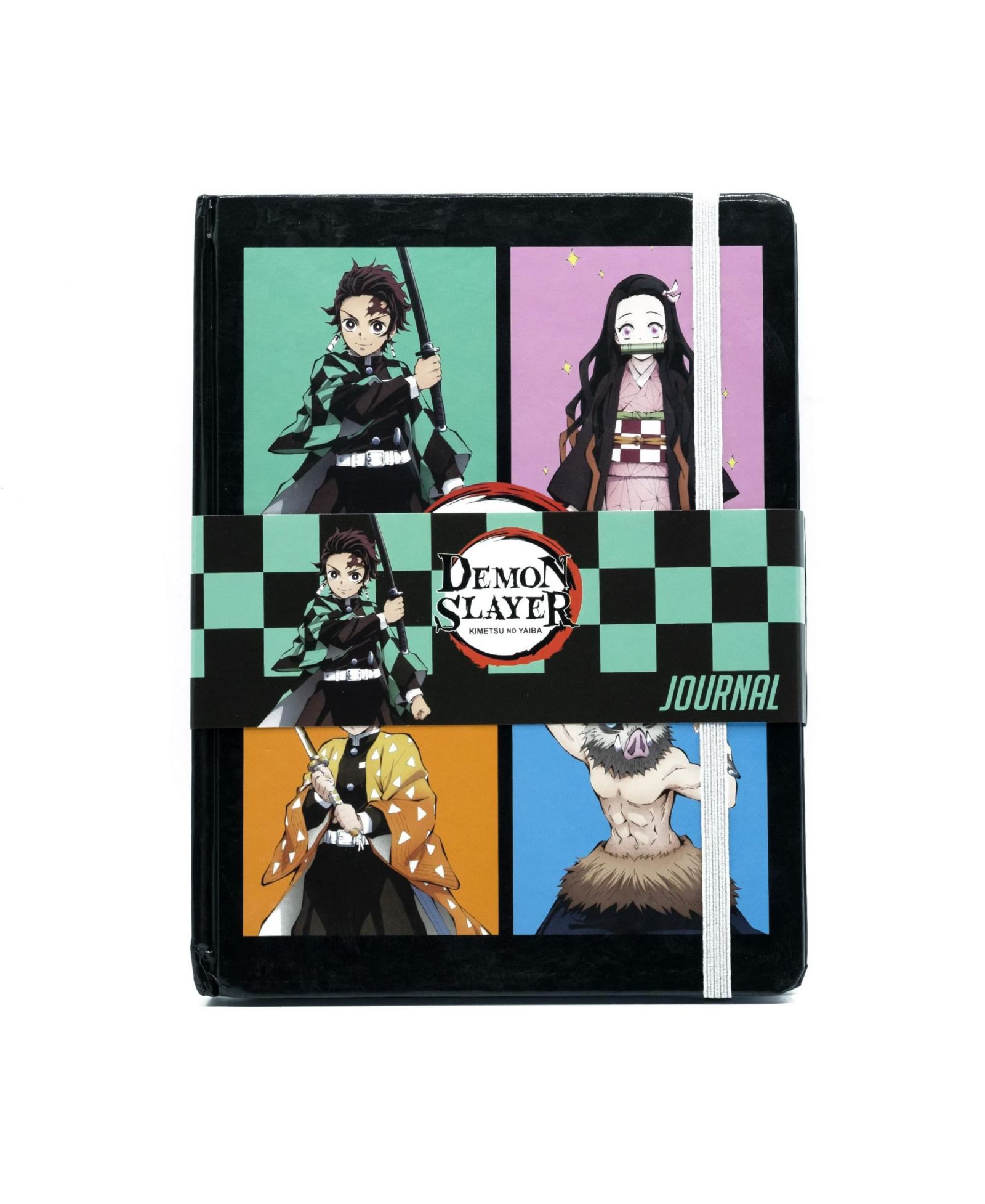 Demon Slayer Hardcover Journal Notebook с линейными страницами