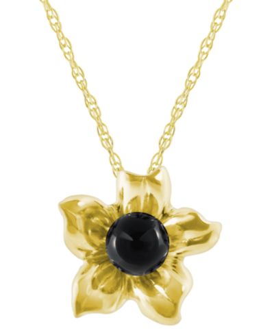 Onyx/Yellow Gold