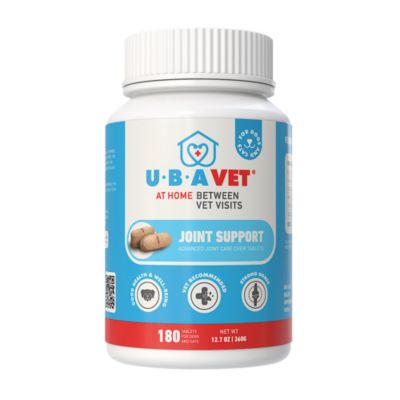 UBAVET Joint Support Advanced Joint Care Chew Tablets for Dogs & Cats (180 ct)