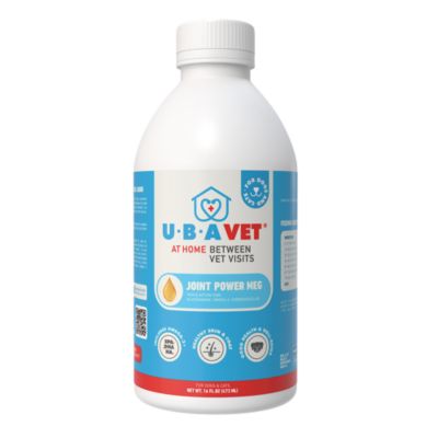 UBAVET Жидкая поддержка суставов Joint Power MEG для собак и кошек 16 fl oz/500 ml