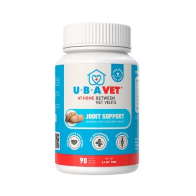 UBAVET Joint Support Advanced Joint Care Chew Tablets for Dogs & Cats (90 ct)