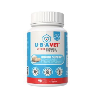 Витаминно-минеральные таблетки UBAVET Immune Support для собак, 90 шт