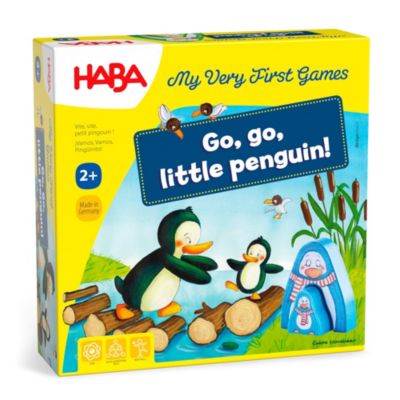 Haba My Very First Games Go, Go Little Penguin Board Game, Ages 2+