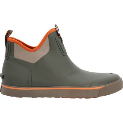 Мужские водонепроницаемые дек-буты ROCKY Dry-Strike Green and Orange
