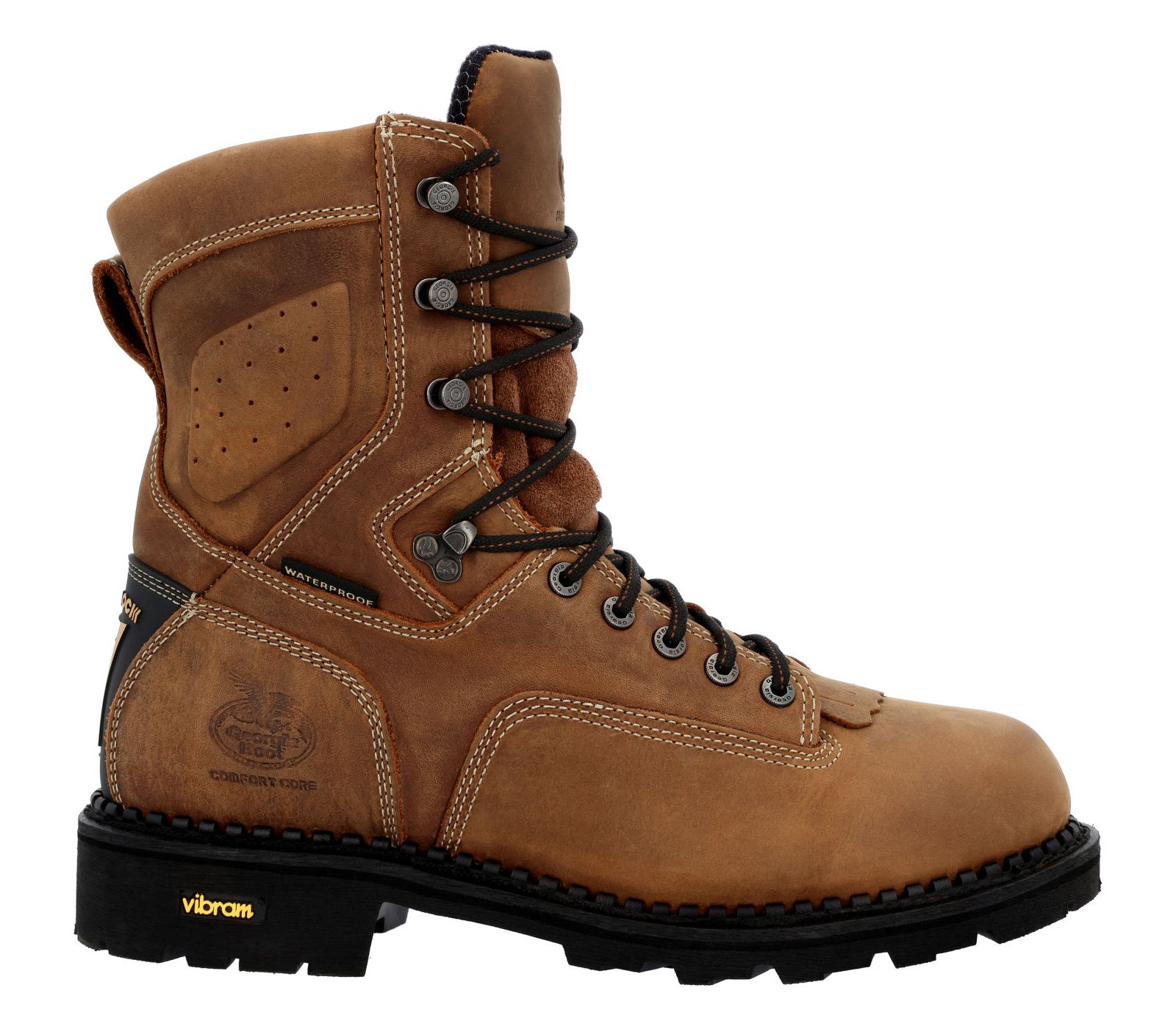 GEORGIA BOOT Men's Comfort Core Composite Toe Waterproof Logger Work Boot