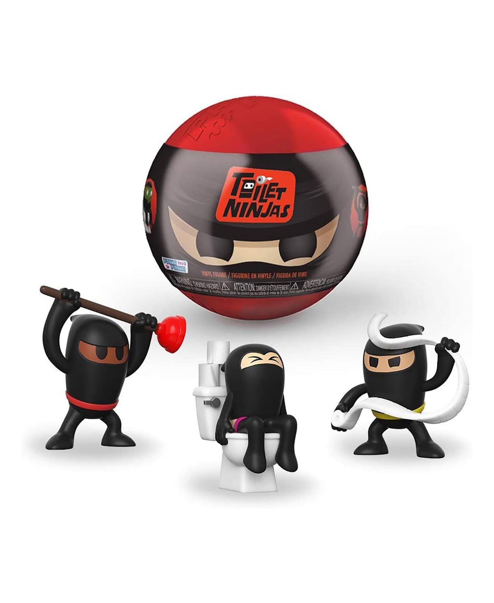 Funko Capsule Mystery Figure Paka Paka | Toilet Ninja | 1 шт. случайно