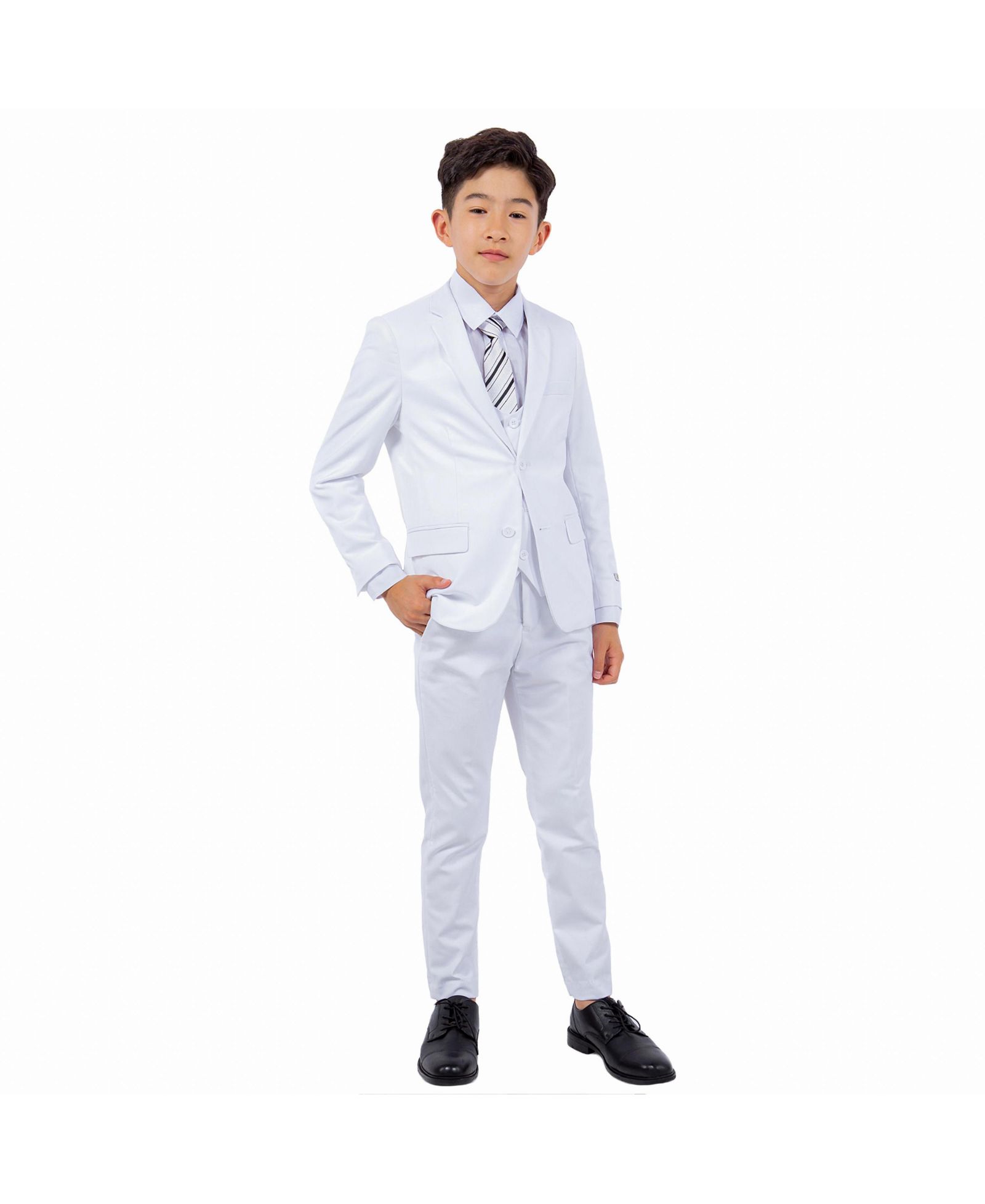 Stacy Adams костюм для мальчиков White 5 PC