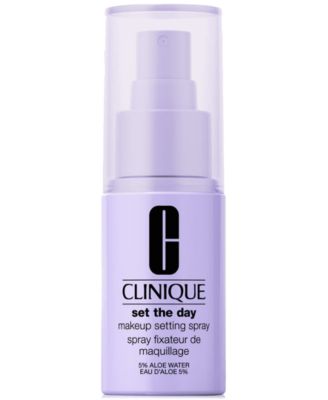 Clinique Set The Day спрей-фиксатор для макияжа с алоэ и антиоксидантами, 37 ml