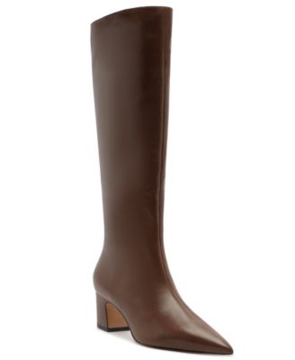 Женские высокие сапоги Arezzo Julie Mid Block Heel