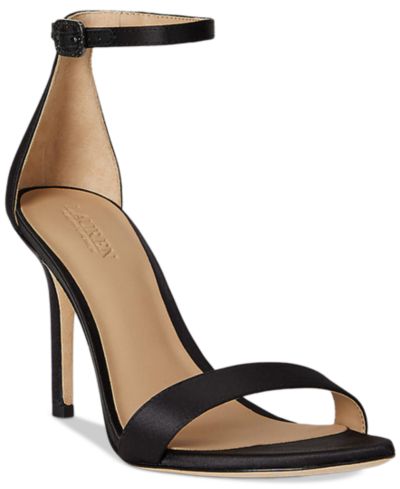 Женские сандалии Lauren Ralph Lauren Women's Allie Pavé-Buckle Satin