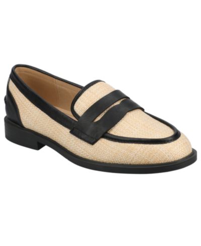 Black/Natural Raffia