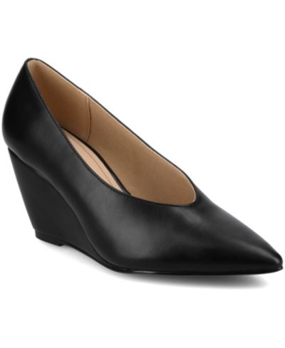 Женские туфли-лодочки Journee Collection Danika High Vamp Wedge