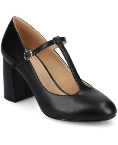 Женские туфли Journee Collection Talani Block Heel T-Strap