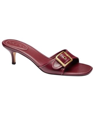 Smooth Leather/Dark Cherry