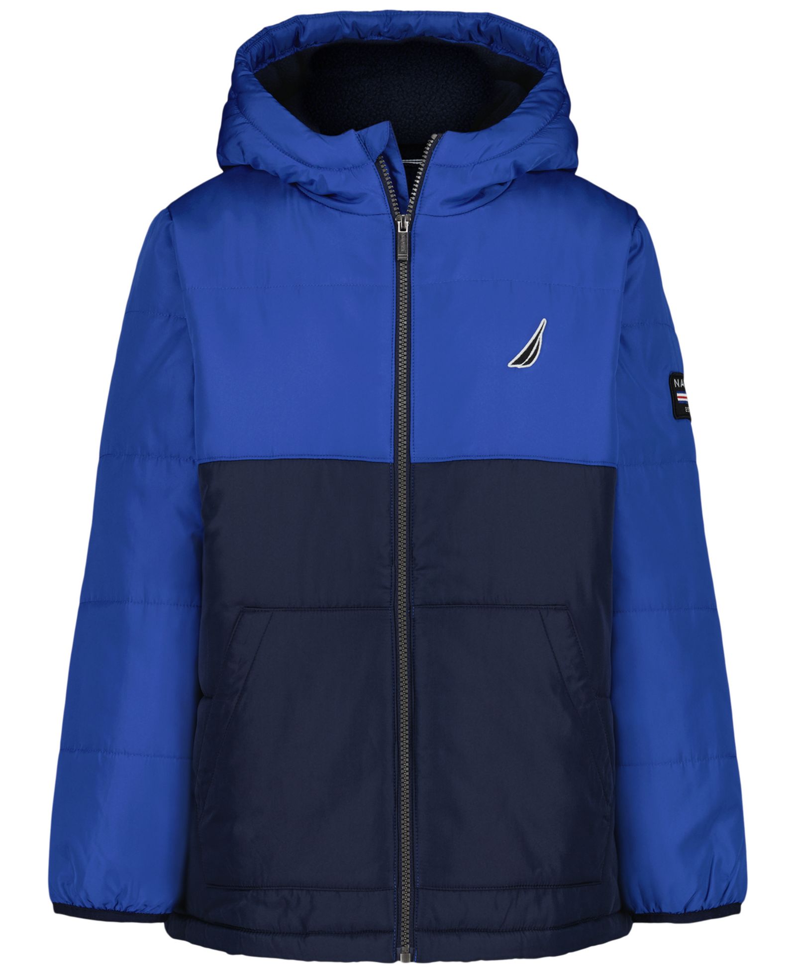 Детская ветровка Nautica Bradford с контрастными цветами и длинным рукавом