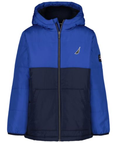 Детская ветровка Nautica Bradford с контрастными цветами и длинным рукавом