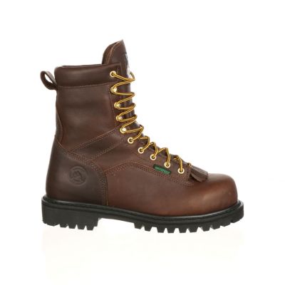 GEORGIA BOOT Мужские водонепроницаемые рабочие ботинки Lace-to-Toe