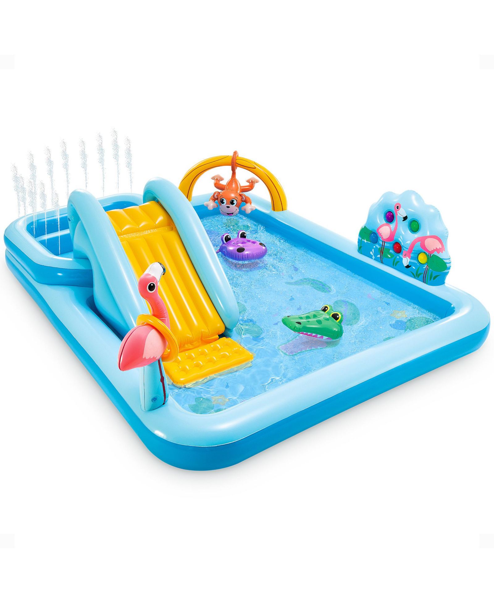 Надувной игровой центр Intex Jungle Adventure
