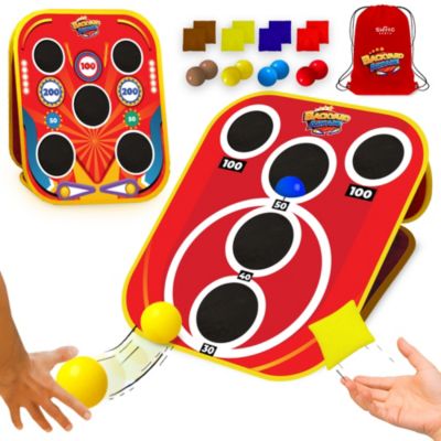Backyard Arcade Игра 2-in-1 Bean Bag Toss для детей с сумкой для переноски