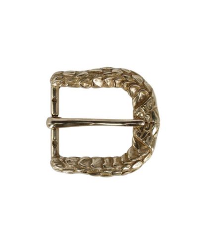 Мужская пряжка для ремня TRAFALGAR 35mm Opulent Scaled Italian Solid Brass Harness Belt Buckle