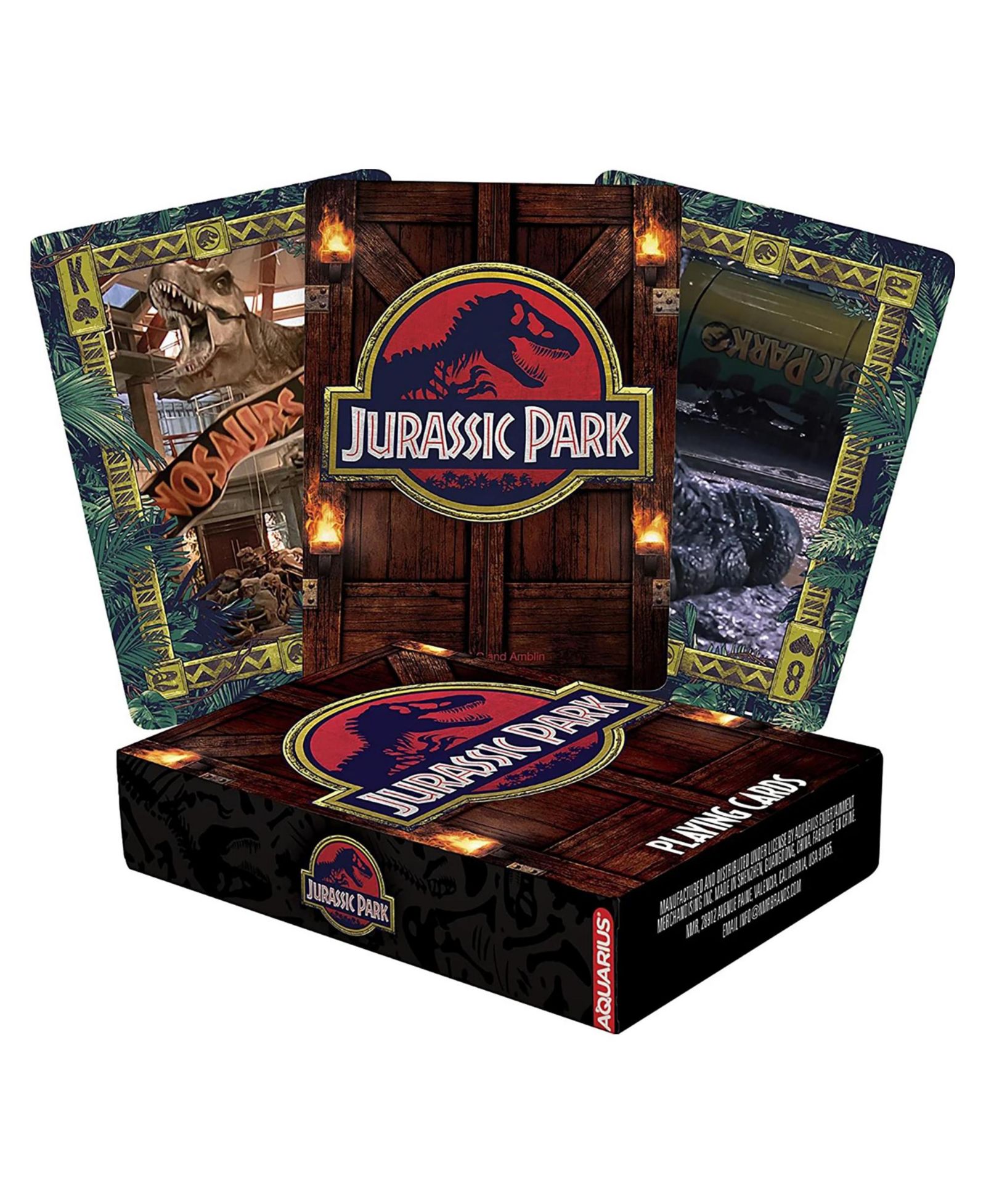 Jurassic Park Игральные карты