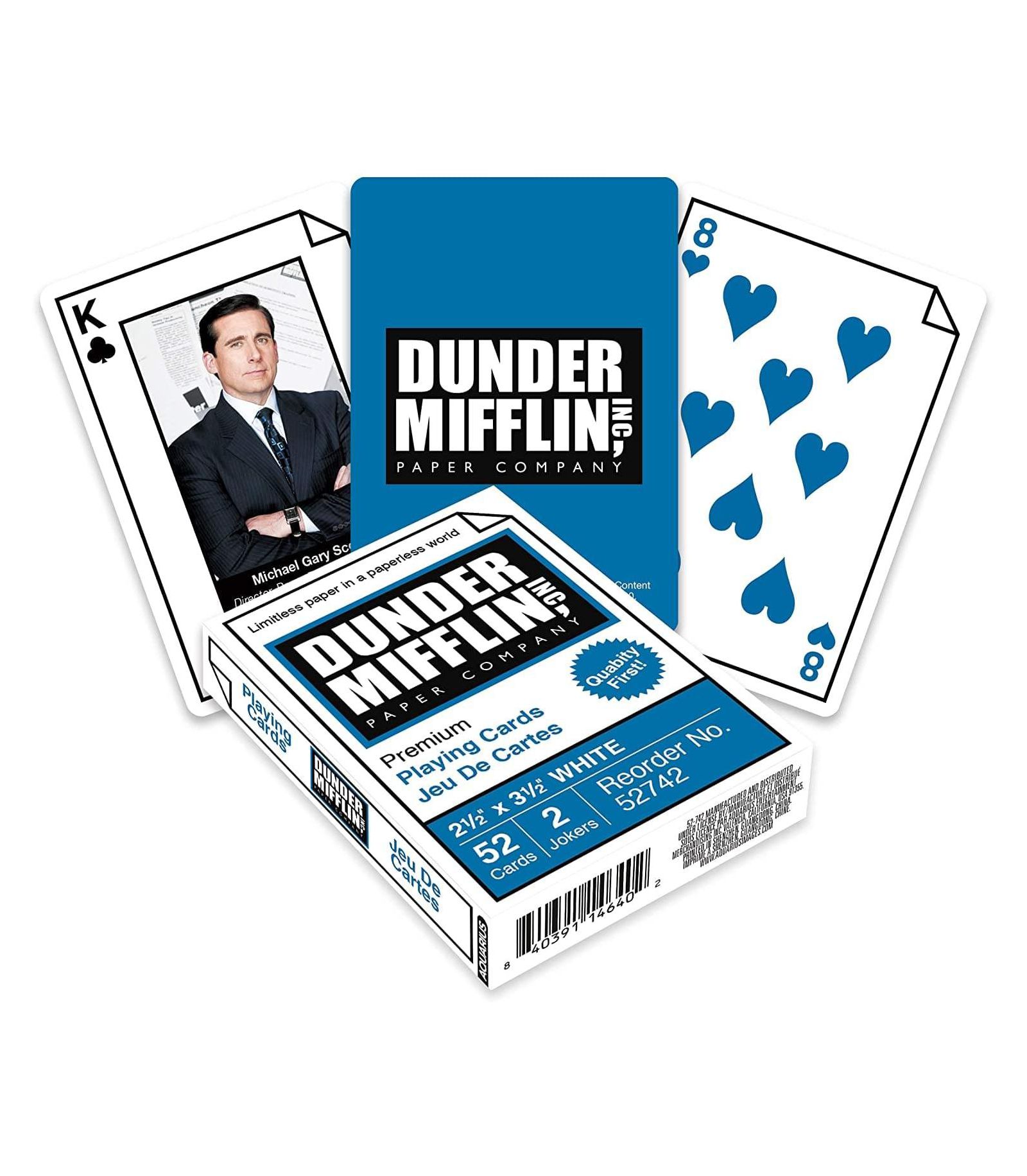 The Office Dunder Mifflin игральные карты | 52 карты + 2 джокера
