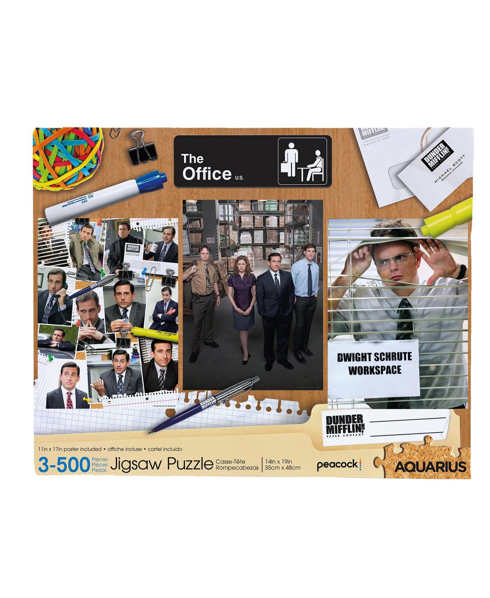 The Office пазл 500 деталей 3-pack