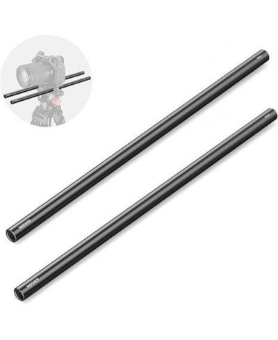 Neewer Набор из 2 удлинительных штанг 16"/40cm (15mm) из алюминиевого сплава для системы LWS Rod Rail, SR024