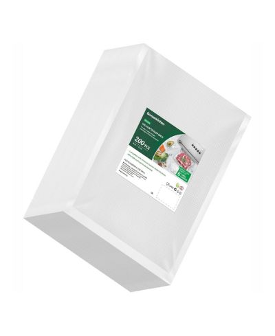Вакуумные пакеты Bonsenkitchen Precut, 200 Quart 8" x 12"