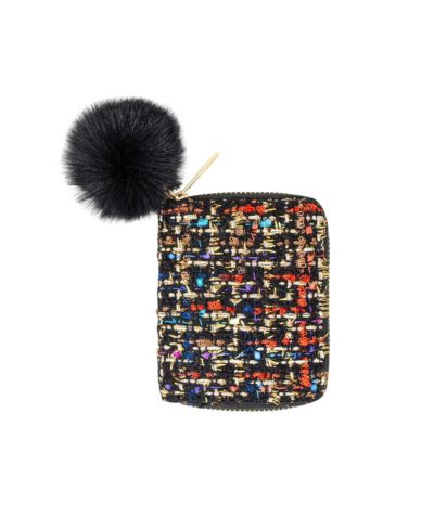 Детский кошелек Tiny Treats + Zomi Gems Tweed Mix, черный