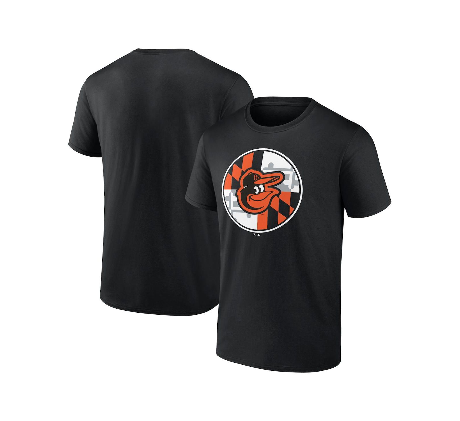 Fanatics Mto Label Мужская футболка Baltimore Orioles Flag Black