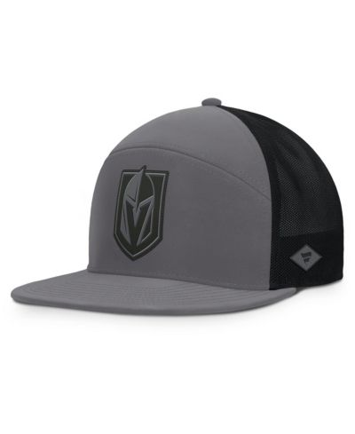 Мужская регулируемая кепка Fanatics Charcoal Vegas Golden Knights Fairweather