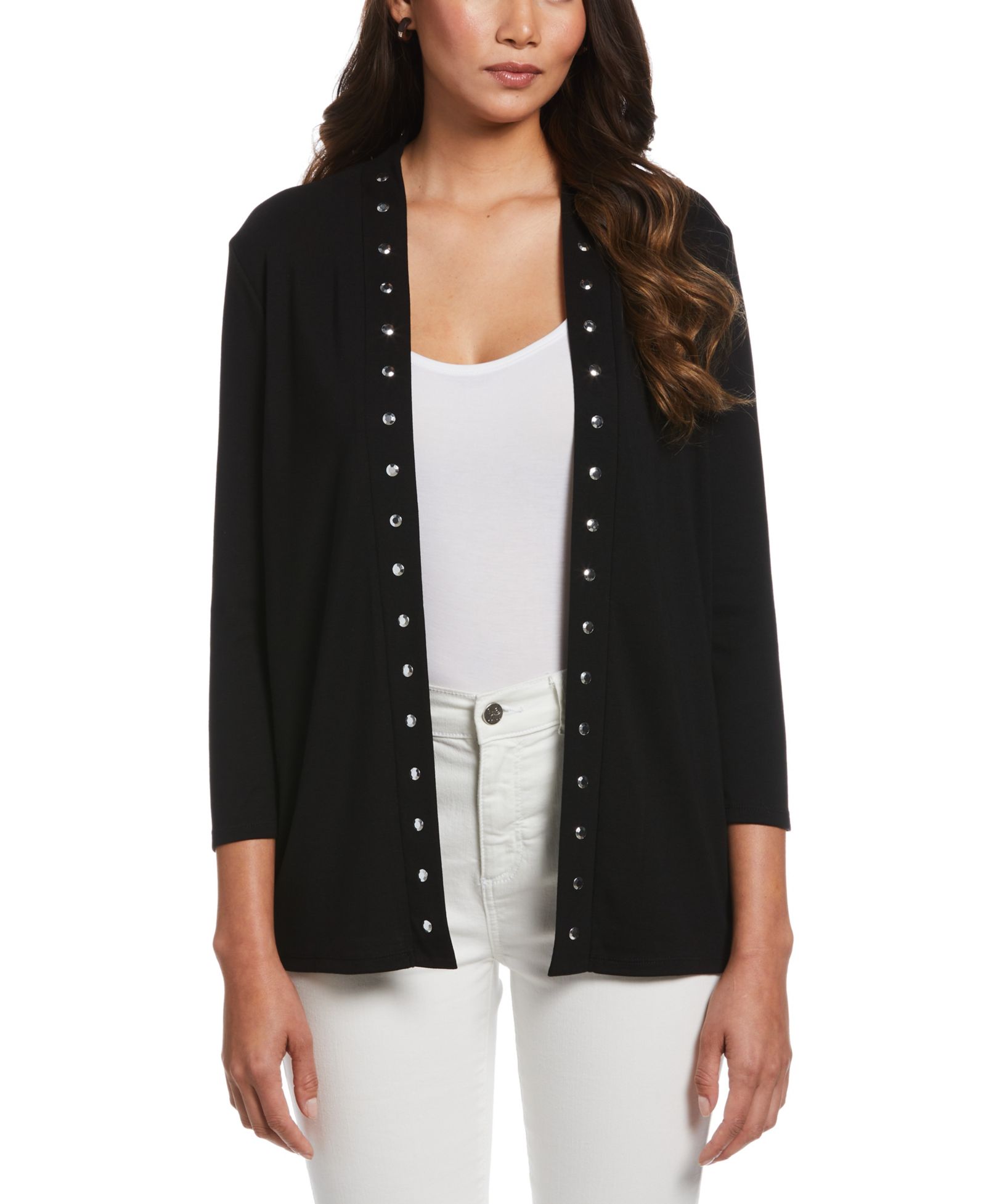 Кардиган Rafaella Petite Crew Neck Sweater