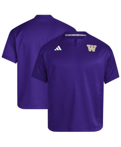 Мужская толстовка adidas Washington Huskies Dugout Coaches Adizero
