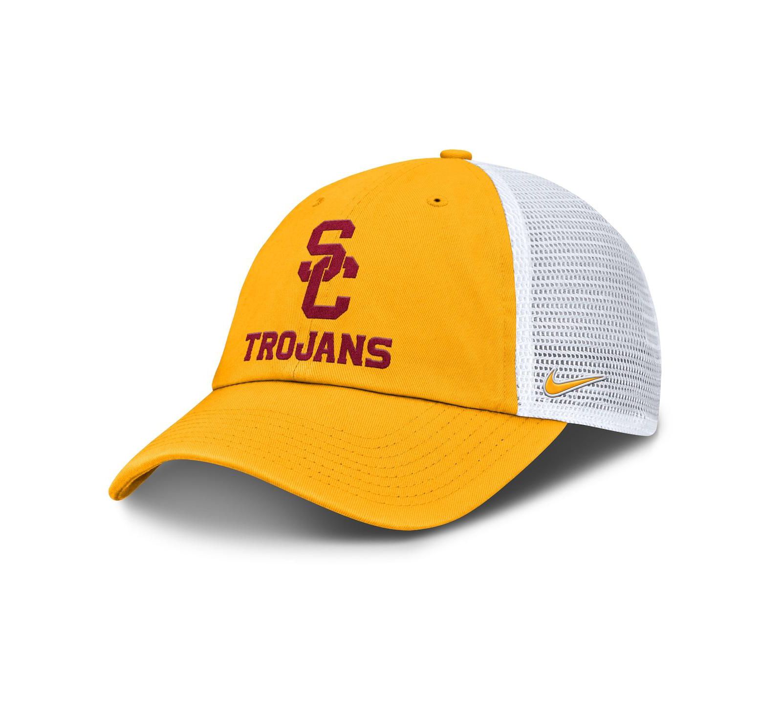 Кепка Nike Men's Gold USC Trojans Club Trucker Adjustable