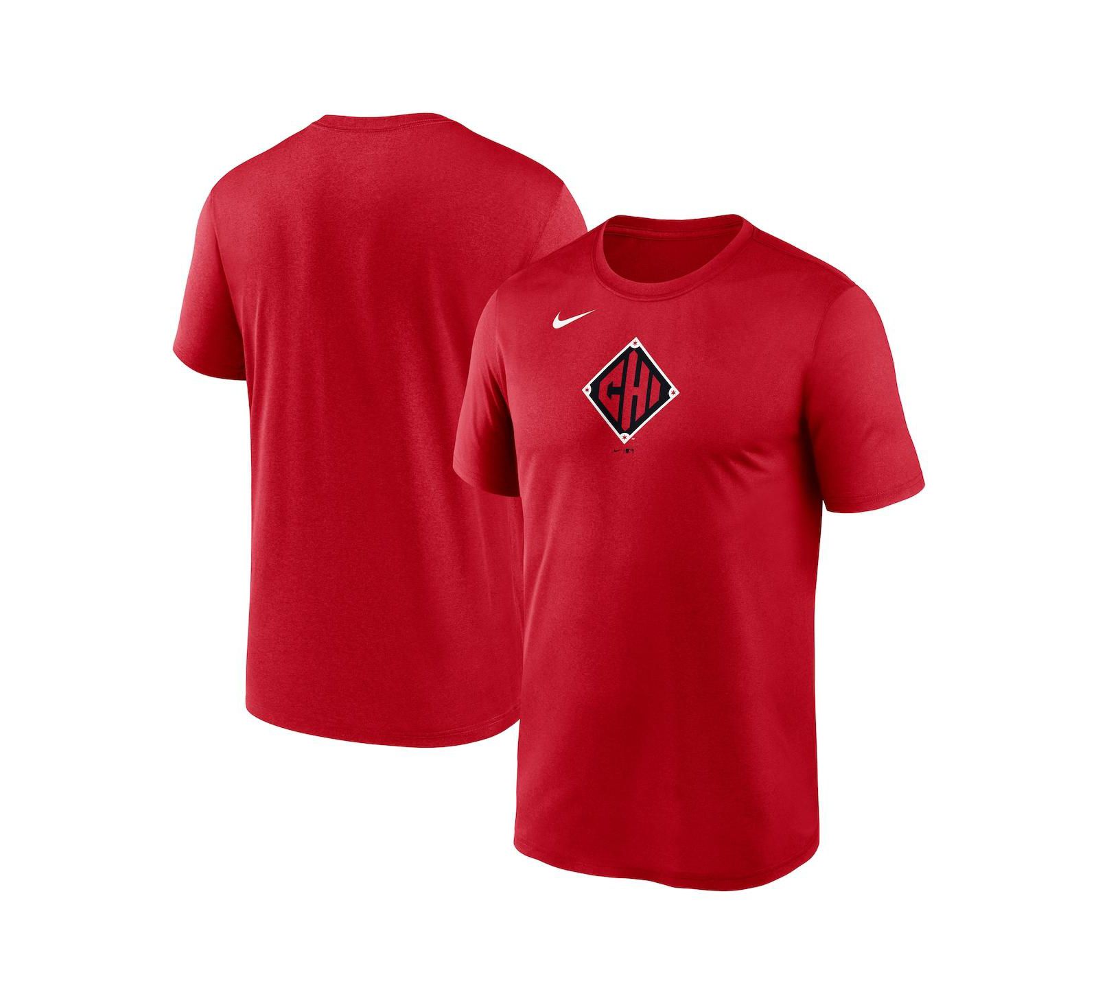 Nike Men's Red Chicago White Sox 2025 City Connect Legend Team Phrase Script Performance T-Shirt