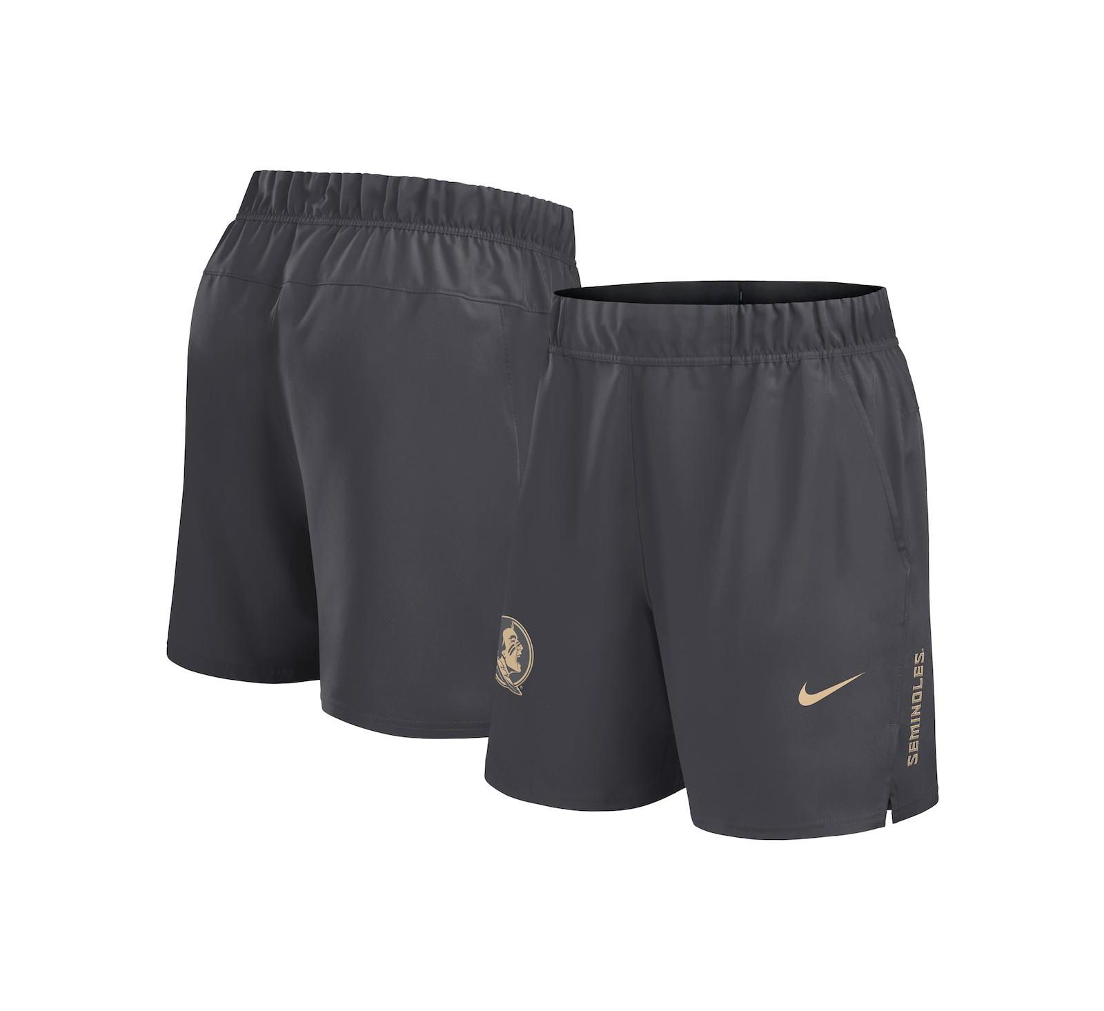 Мужские шорты Nike Gray Florida State Seminoles Primetime Woven Victory Performance
