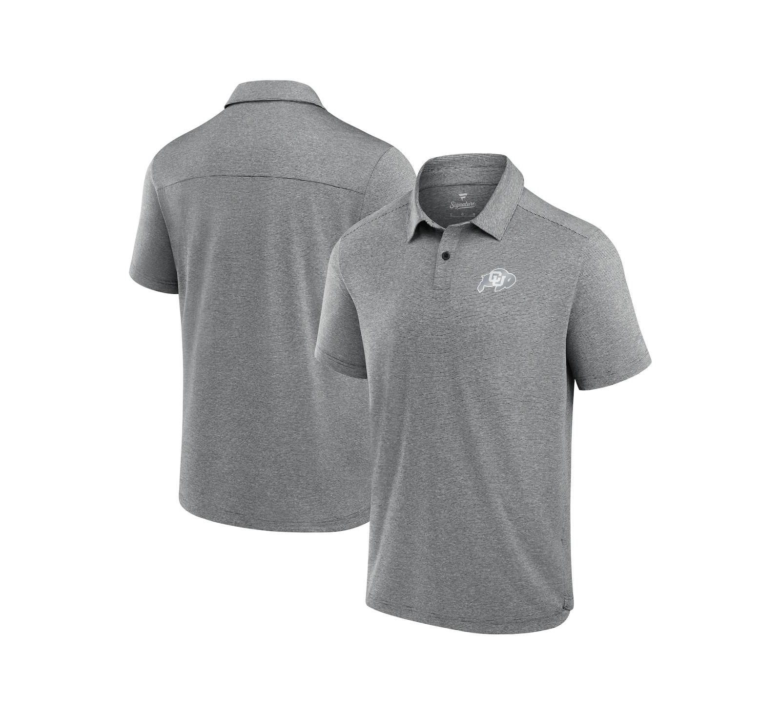 Fanatics Men's Charcoal Colorado Buffaloes Performance Polo Shirt