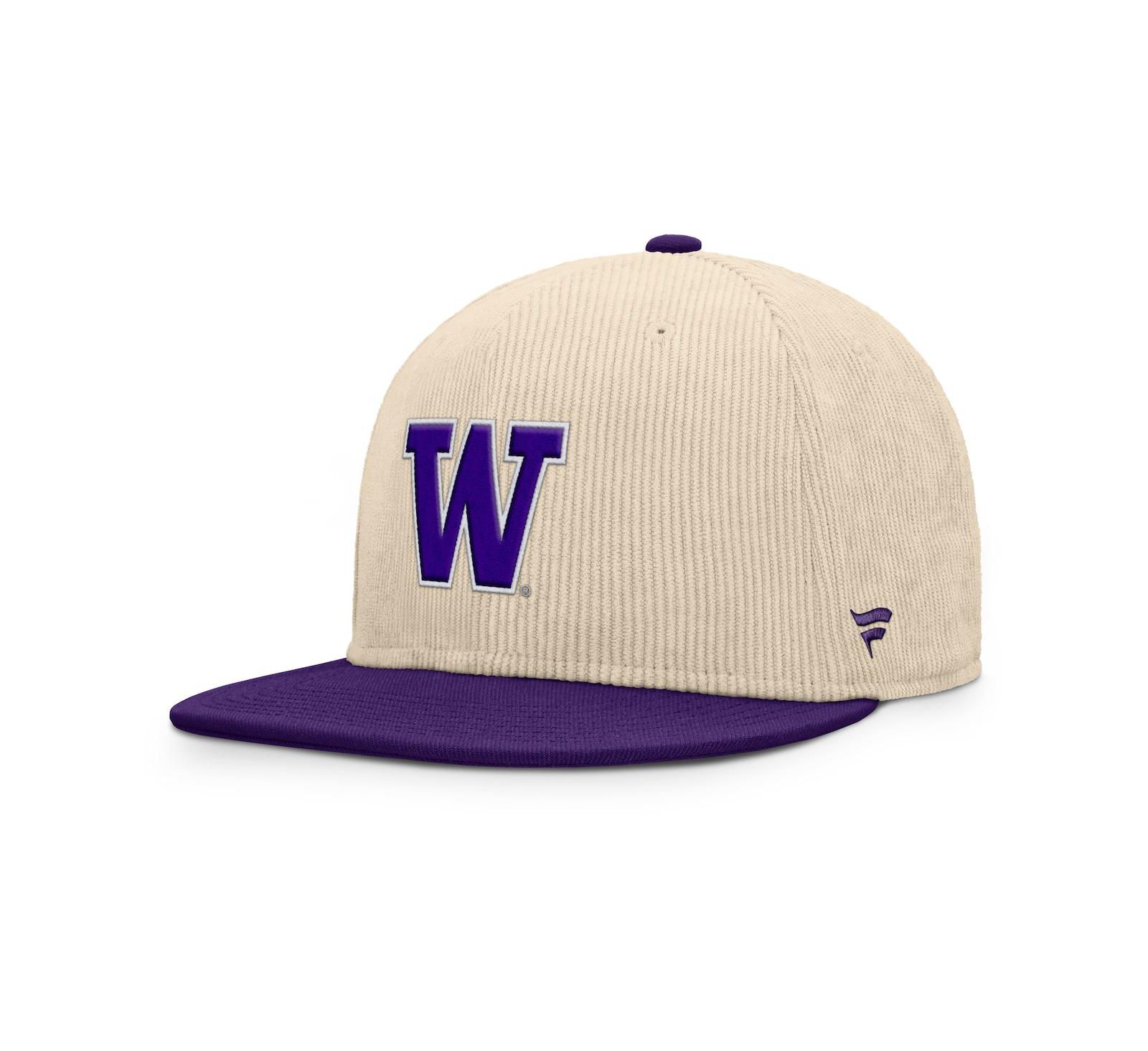 Fanatics Men's Tan Washington Huskies Catcher Snapback Hat