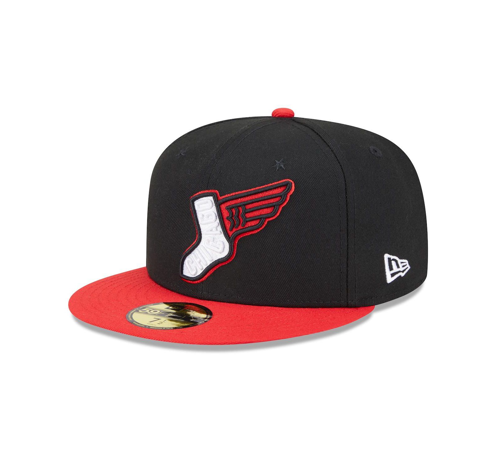 New Era Men's Black/Red Chicago White Sox 2025 City Connect Alternate 59FIFTY Fitted Hat