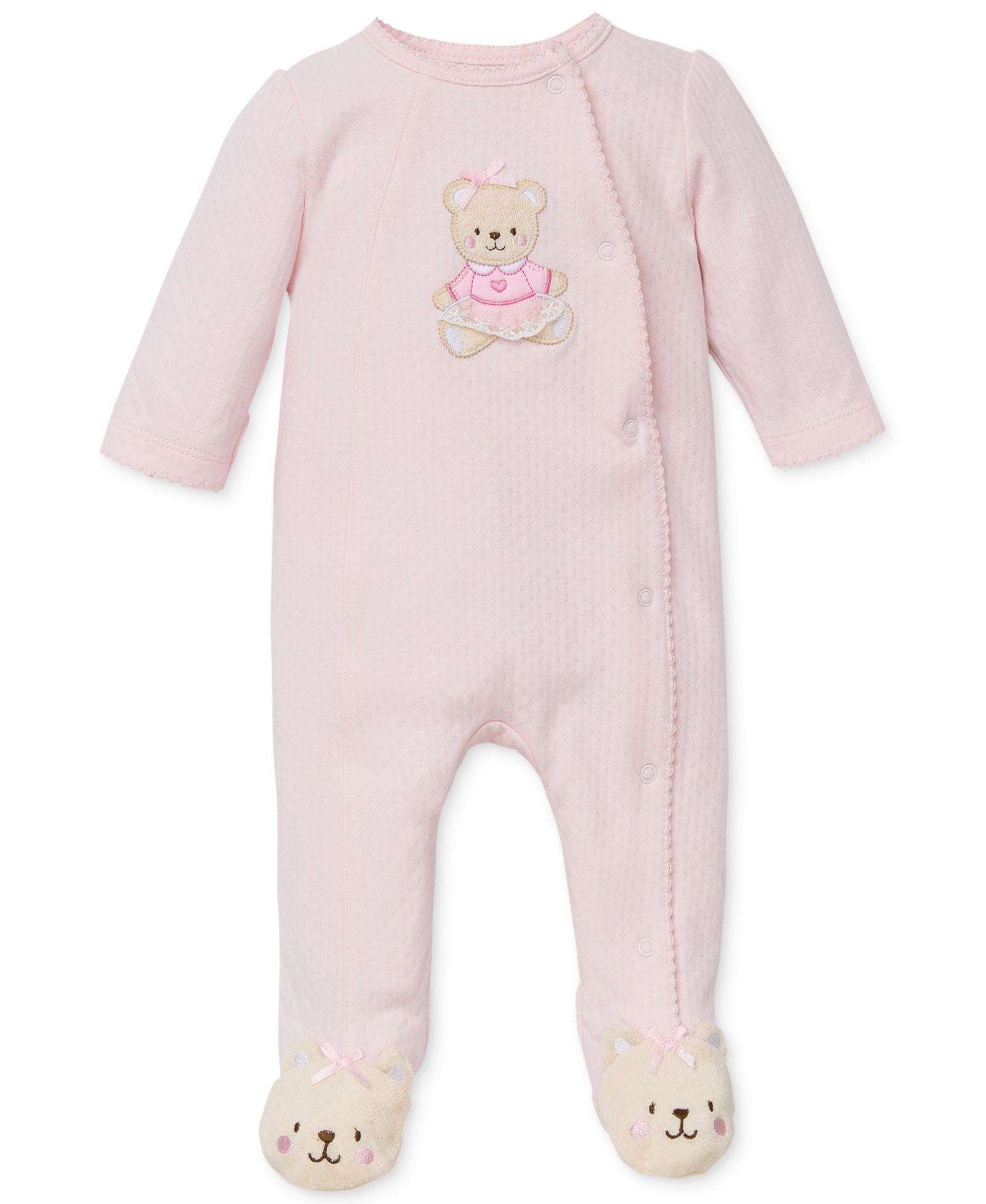 Детский комбинезон Little Me Sweet Bear для девочек
