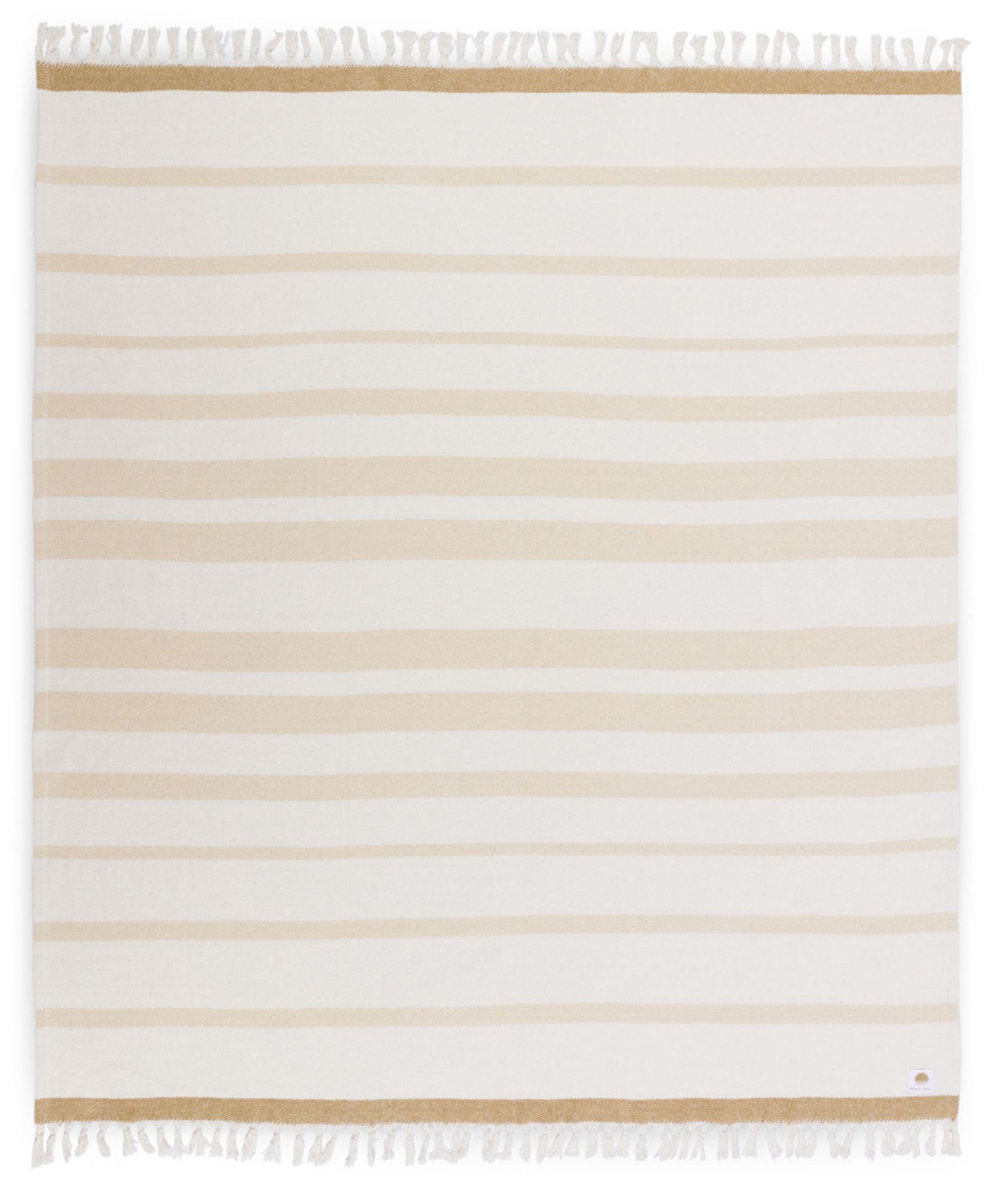 Beach State Oceanside Washable Cotton Beach Blanket, 66" x 80"