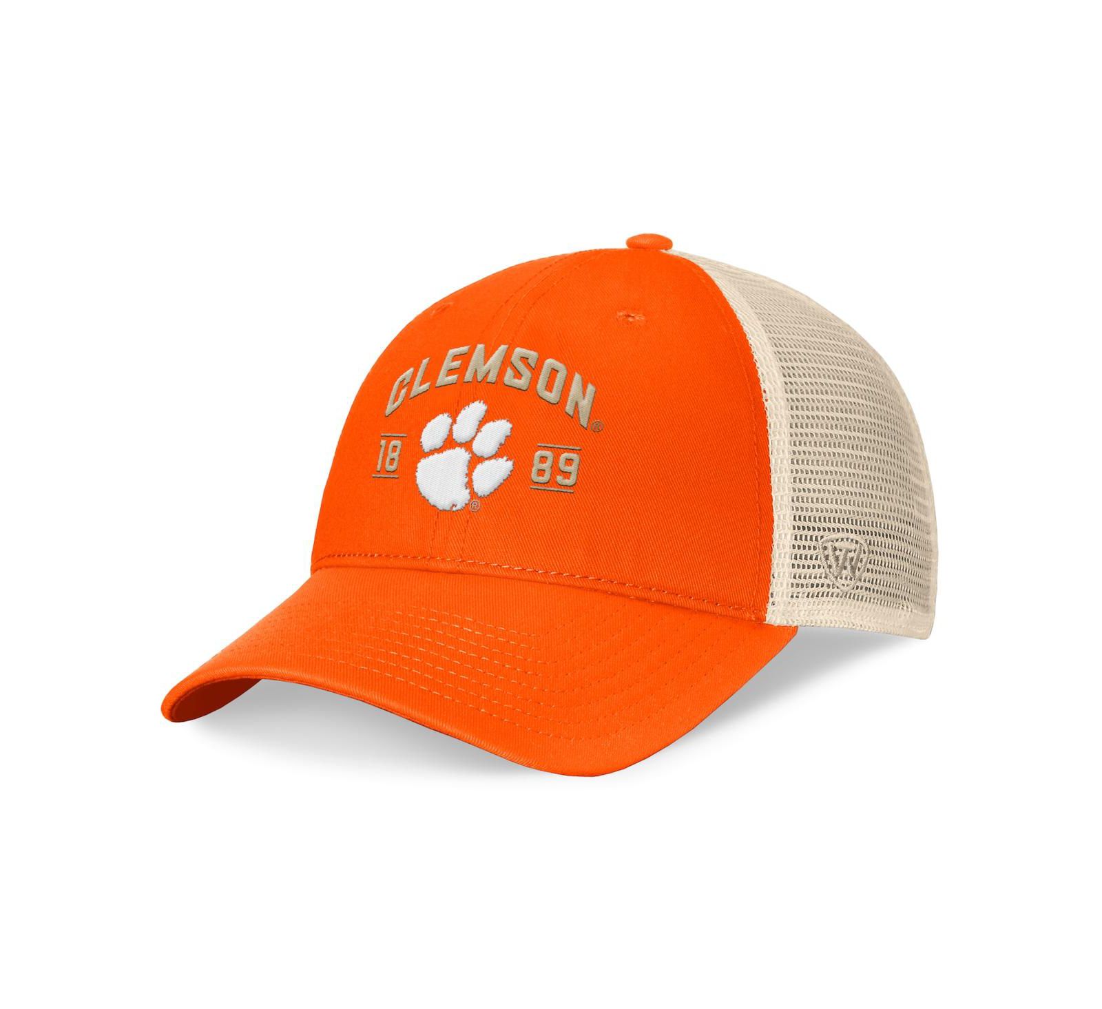 Мужская кепка Top of the World Clemson Tigers Heritage Waylon Trucker Orange