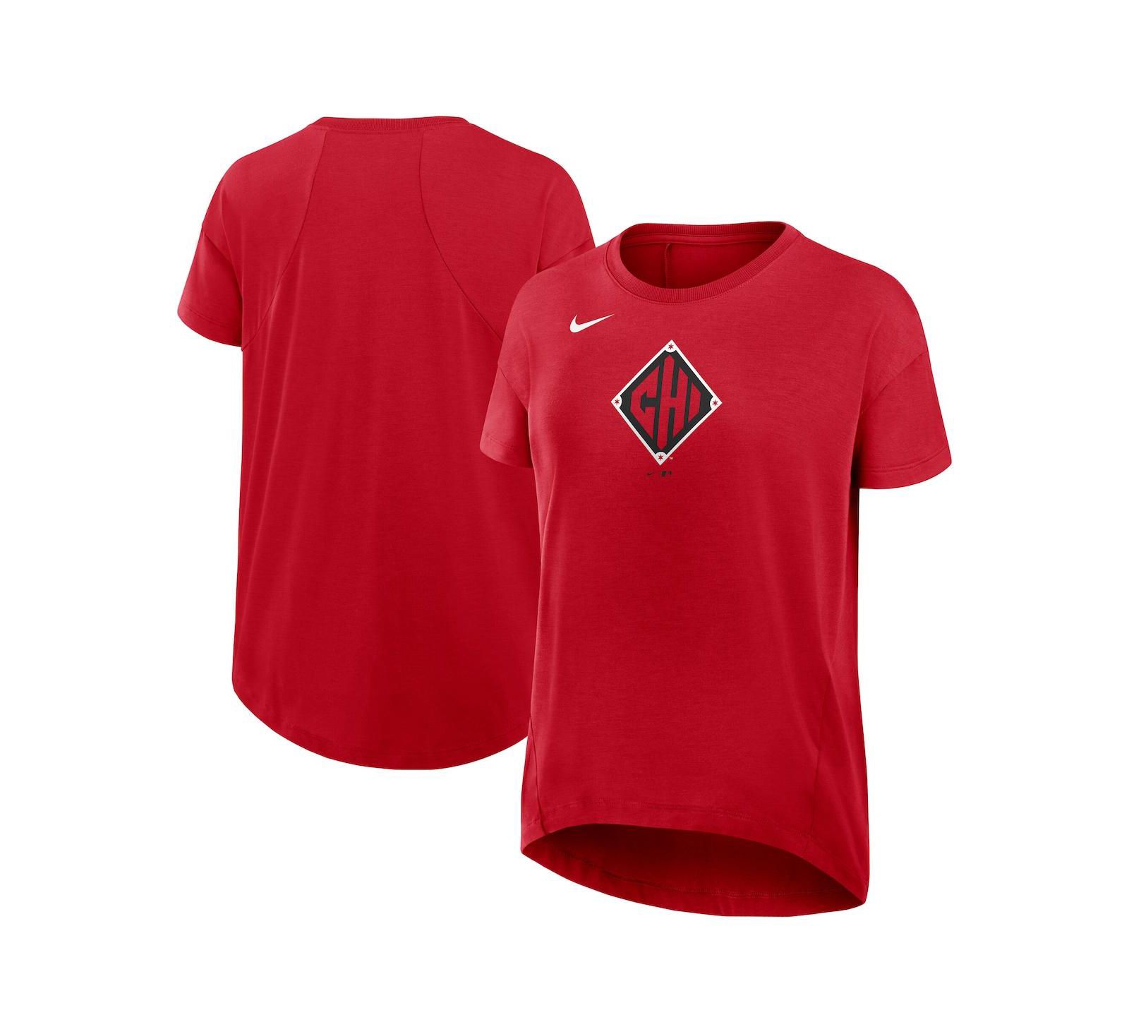 Nike Women's Red Chicago White Sox 2025 City Connect Flowy Fashion Tri-Blend Performance T-Shirt