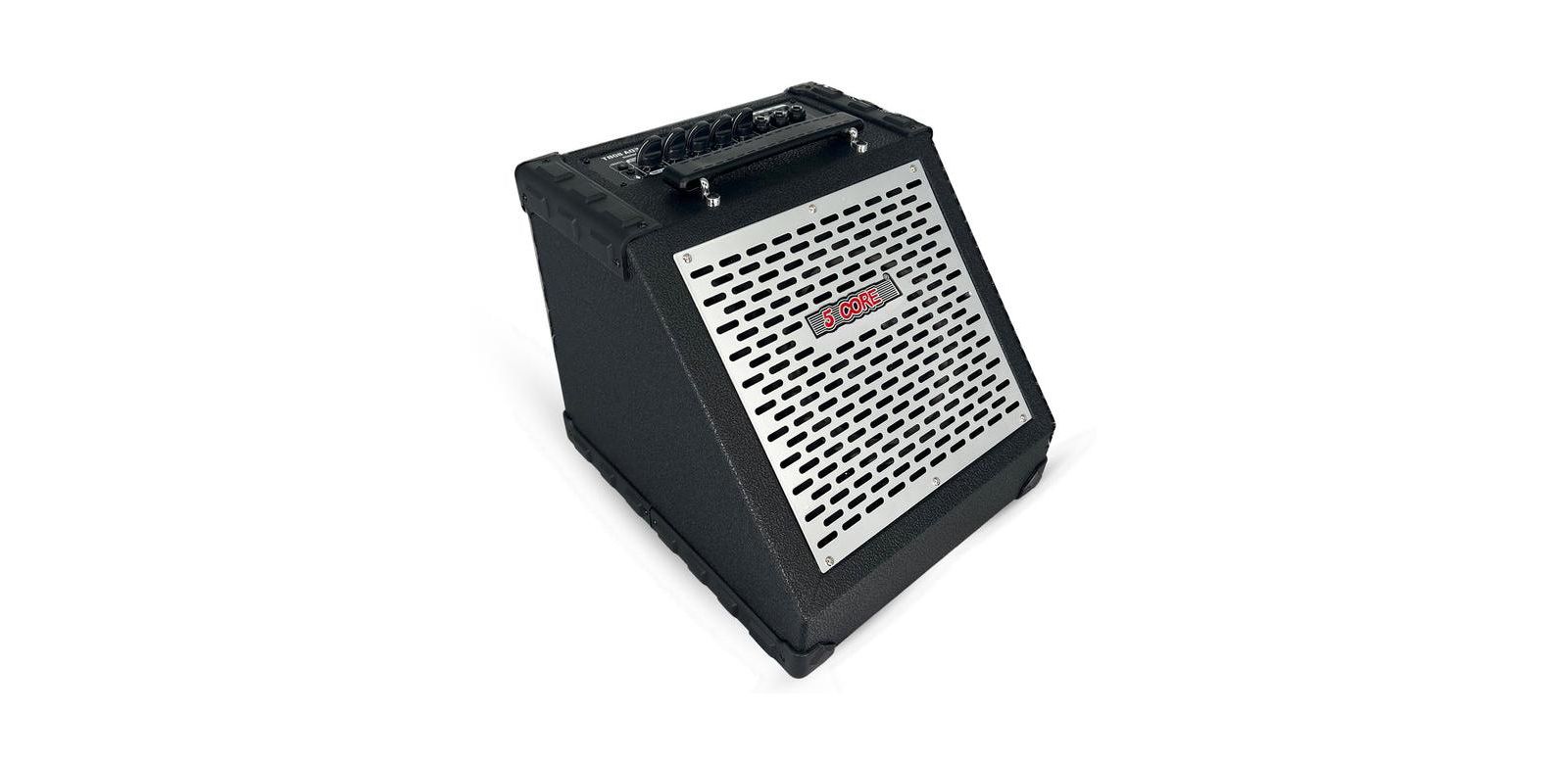 Профессиональный барабанный усилитель 5 Core 80W, Bluetooth, с динамиком 8" и 3-полосным эквалайзером
