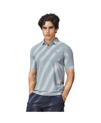 Мужская поло-футболка Campus Sutra Coin Grey Seamless Solid