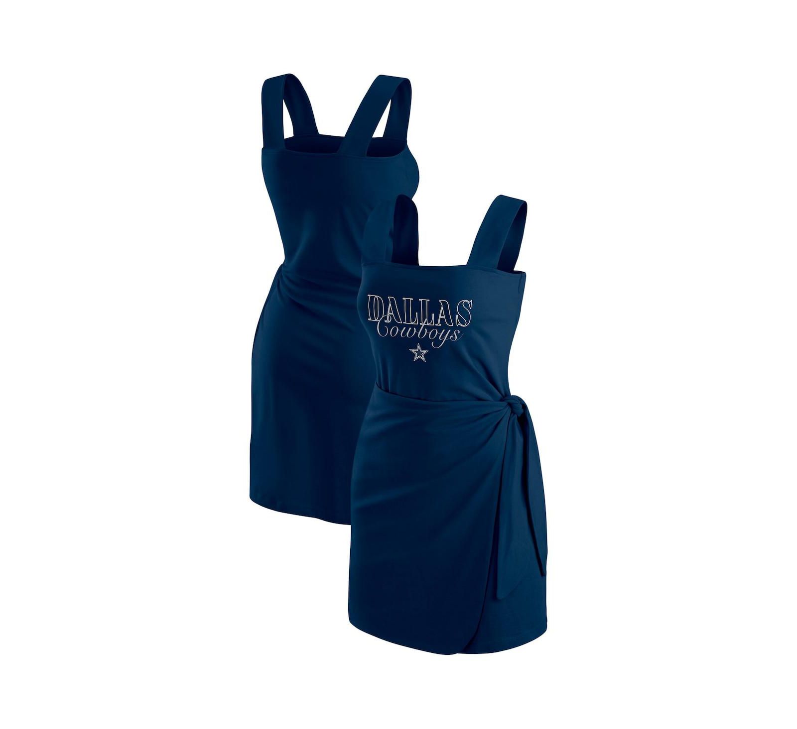 Женское платье WEAR by Erin Andrews Dallas Cowboys с запахом