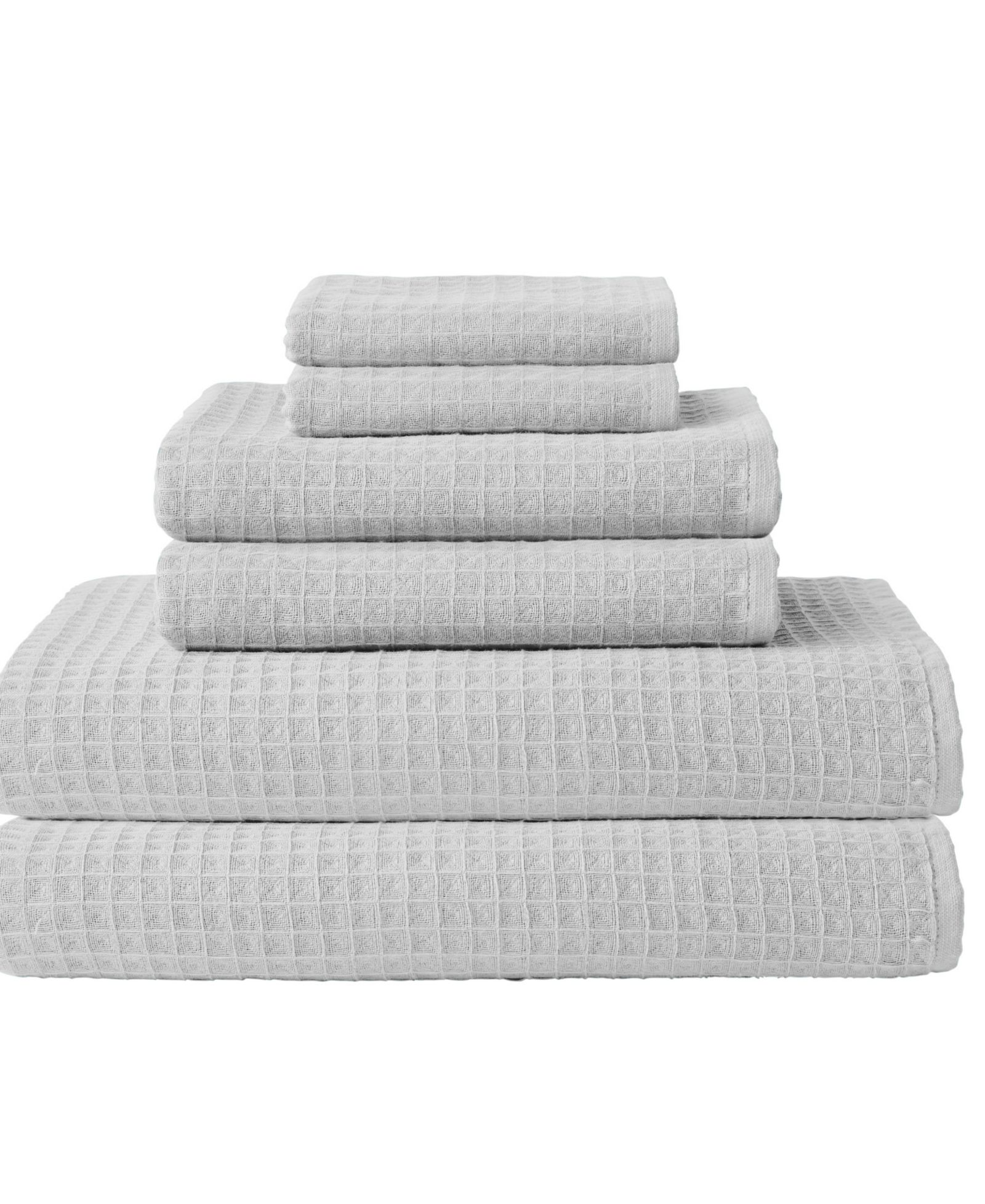 Набор банных полотенец Uchino Waffle Twist 6-Pc. Set
